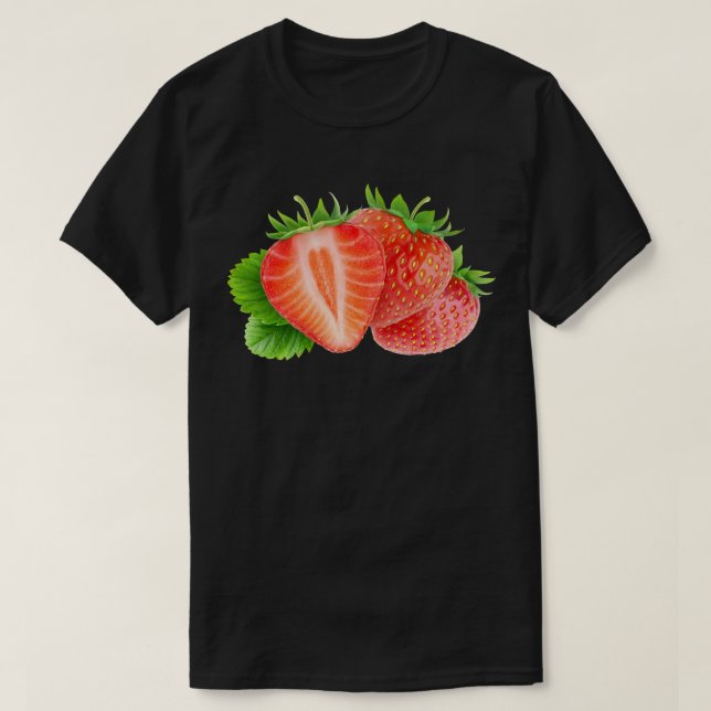 T-shirt Fraises (Design devant)