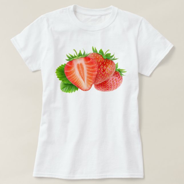 T-shirt Fraises (Design devant)