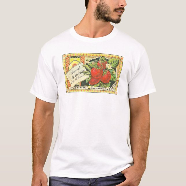 T-shirt Fraises conservées Thurber (Devant)