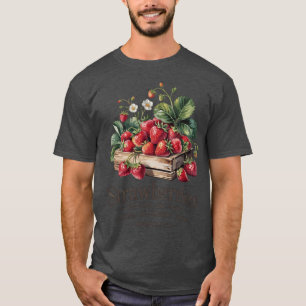 T-shirt Fraises fraîches de la ferme Producteurs de fraise