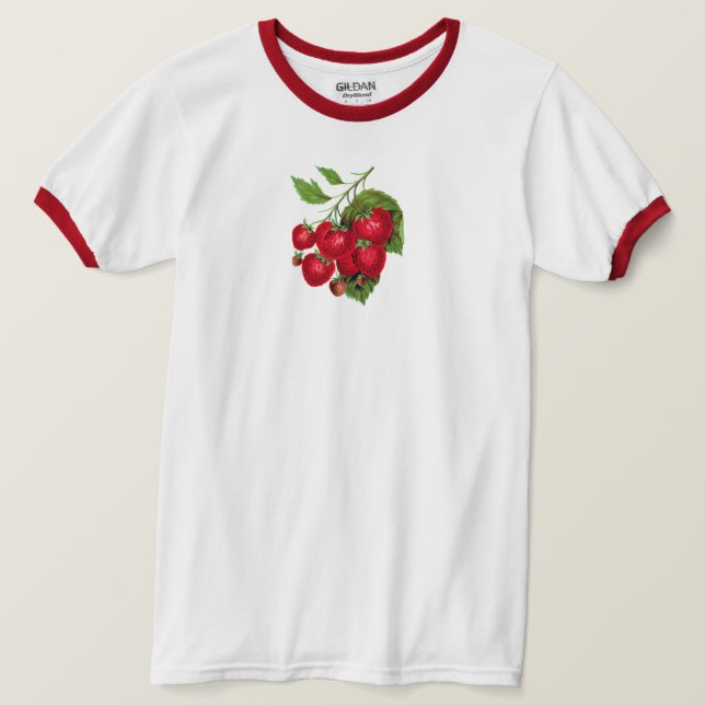 T-shirt Fraises Vintage (Design devant)