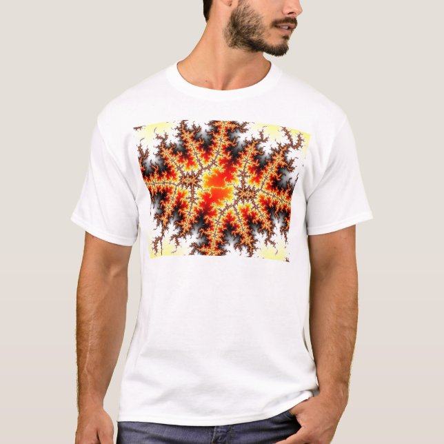 T-shirt Fraktal mandelbrot set (Devant)