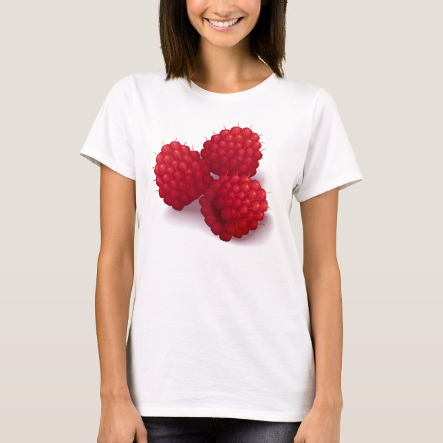 T-shirt framboise (Devant)