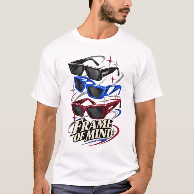 T-Shirt Frame of Mind Lunettes de Soleil (Devant)