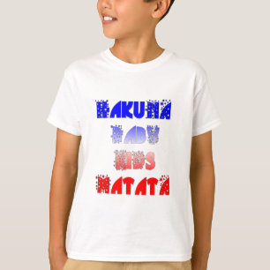 T-shirt Français Bébé Enfants Hakuna Matata.png