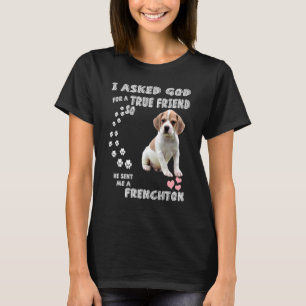T-shirt Français Bulldog Beagle Mix Chien Maman Papa Costu