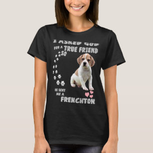 T-shirt Français Bulldog Beagle Mix Chien Maman Papa Costu