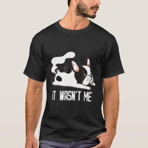 T-shirt Français Bulldog Graphic Farting Frenchie Il Était
