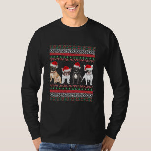 T-shirt Français Bulldog moche pull de Noël Essentiel