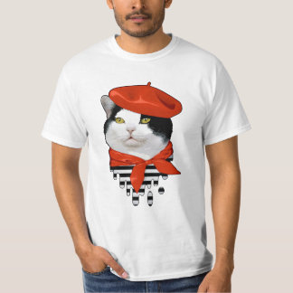 T-shirt Français de chat