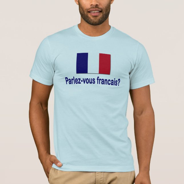 T-shirt Francais de Parlez-vous ? (Devant)