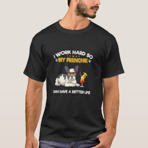 T-shirt Français Débardeur de Bulldog