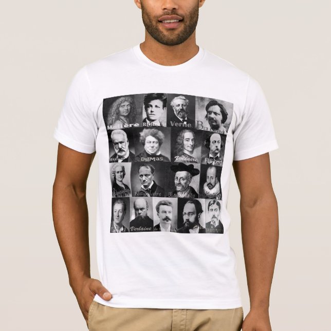 T-shirt Français des lettres (Devant)
