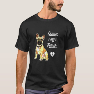 T-shirt Français Frenchie Bulldog