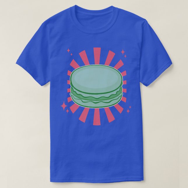 T-shirt Français Macaron Baker Cute Baking Dessert Japonai (Design devant)