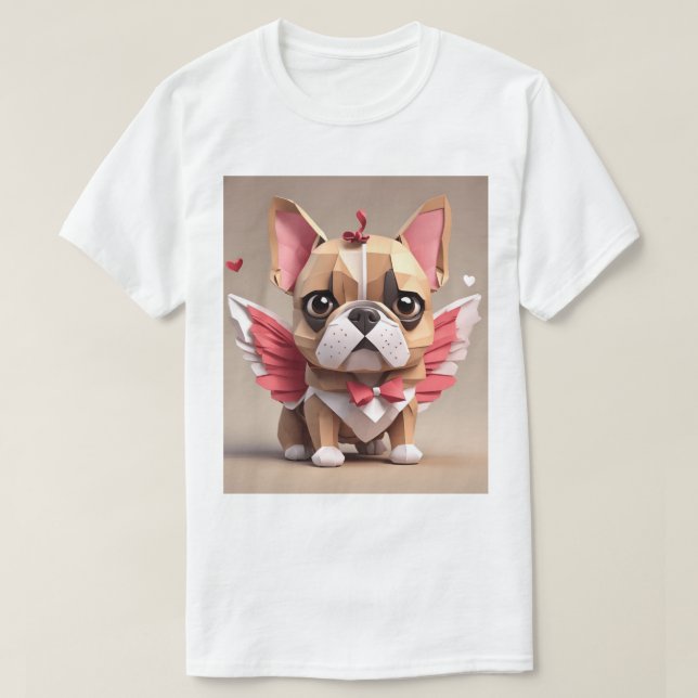T-shirt Français mignon (Design devant)