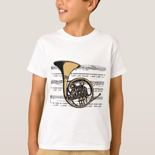 T-shirt Française Horn 06 B (Devant)