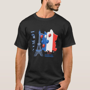 T-shirt France 14 juillet Fête Nationale