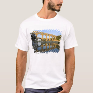 T-shirt France, Avignon. L'aqueduc romain Pont du Gard