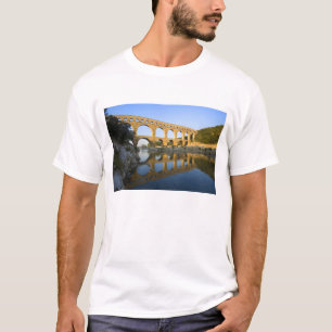 T-shirt France, Avignon. L'aqueduc romain Pont du Gard