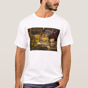 T-shirt France, Corse. Fromages locaux et charcuterie