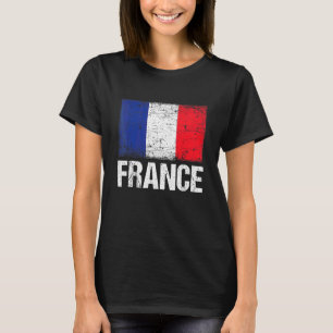T-shirt France Drapeau Hommes Femmes Enfant Patriotique