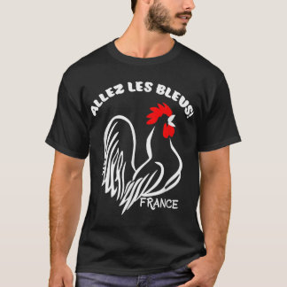 T-shirt France Football World Allez Les Bleus