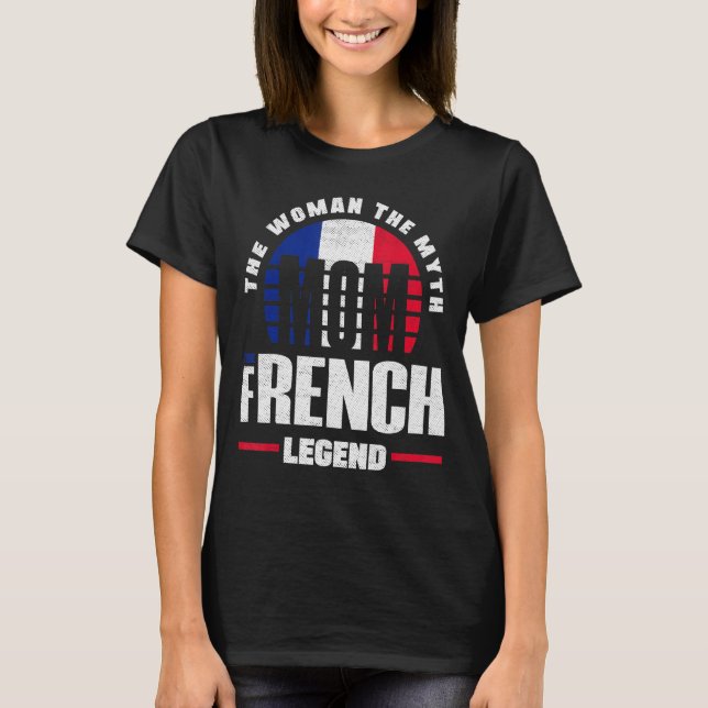 T-shirt France France Flag (Devant)