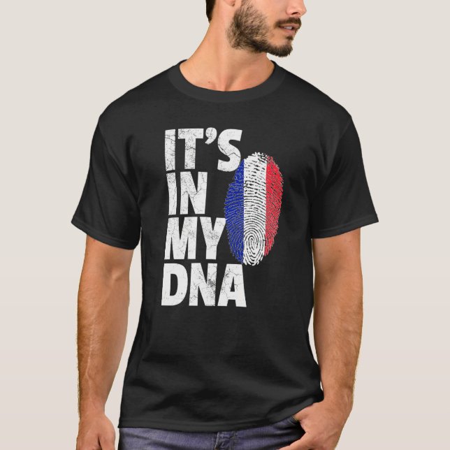 T-shirt France French Flag  Pride Country Home Nation (Devant)