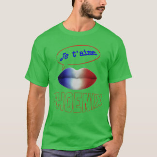 T-shirt FRANCE J'AIME PHOENIX PUNK ami