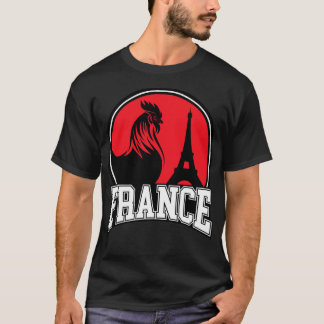 T-shirt France Le coq gaulois les symboles de la france