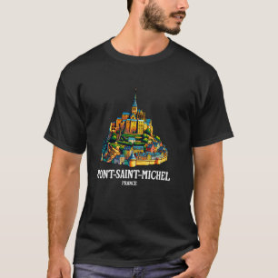 T-shirt France Mont Saint Michel