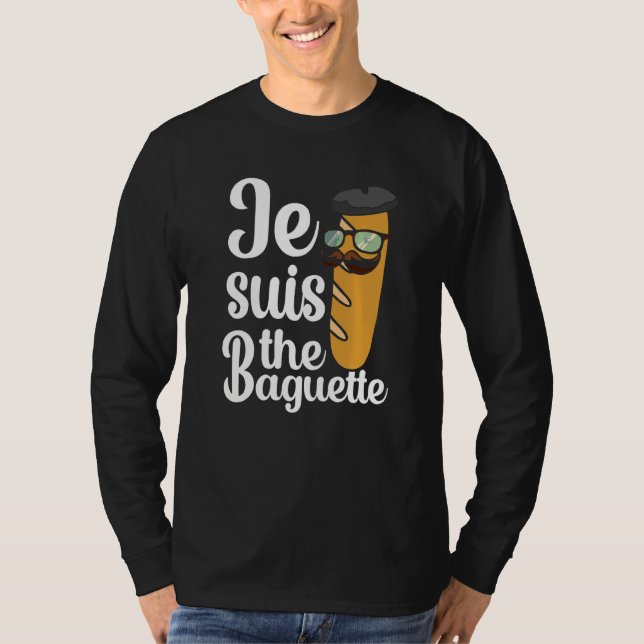 T-shirt France Paris Bonjour Marseille Monaco Eiffe (Devant)