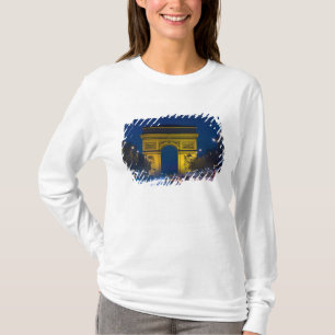 T-shirt France, Paris. L'Arc de Triomphe et les
