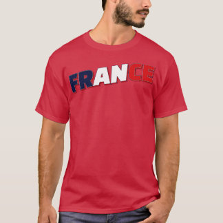 T-shirt France Style Vintage rétro souvenir 2