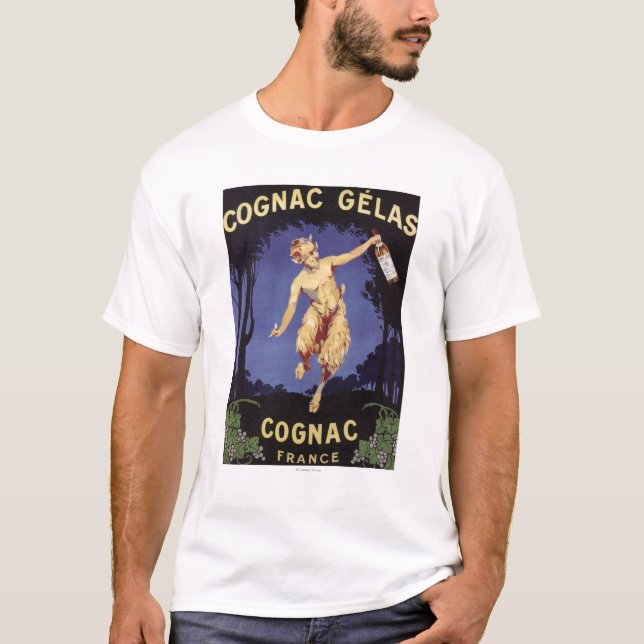 T-shirt FranceCognac Gelas PosterFrance promotionnel (Devant)