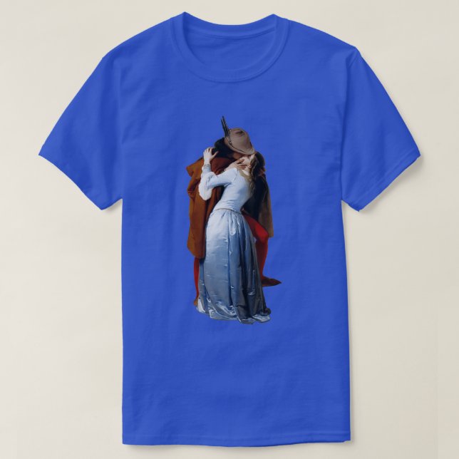 T-shirt Francesco Hayez Le Kiss (Design devant)