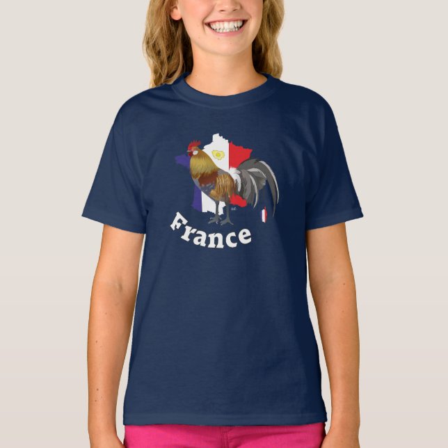 T-shirt Francfort France Francia (Devant)