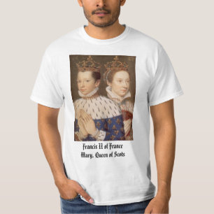 T-shirt Francis II de la reine de la France et de Mary de