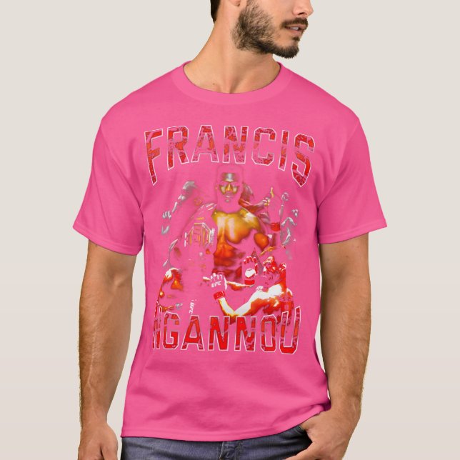 T-shirt Francis Ngannou Vintage (Devant)