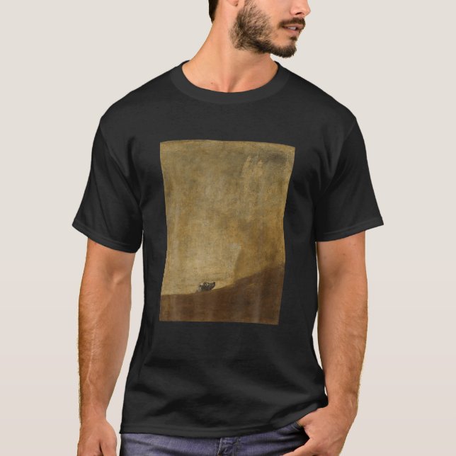 T-shirt Francisco De Goya's The Dog (Devant)