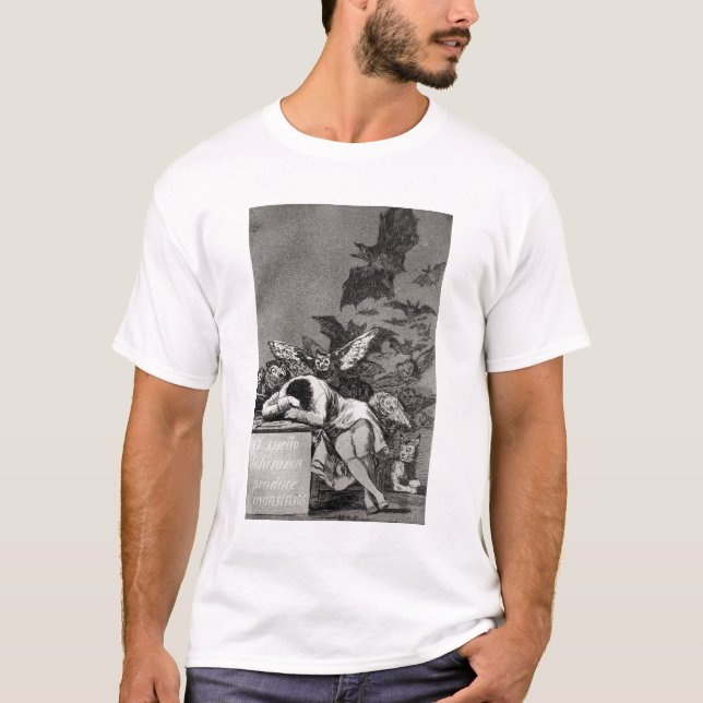 T-shirt Francisco Jose de Goya y Lucientes | le sommeil de (Devant)