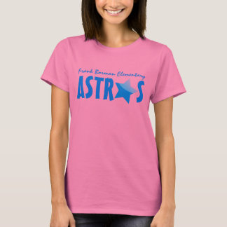 T-shirt Franck Borman Elémentaire Blue Stat Astros Shirt