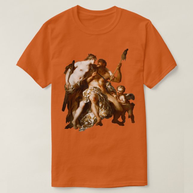 T-shirt Francois Lemoine Heracles et Omphale (Design devant)