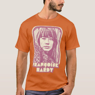 T-shirt Francoise Hardy Retro Francophile Design 1