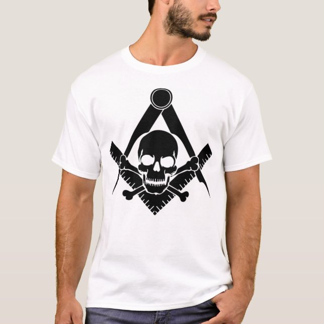 T-shirt francs-maçons dans le monde entier (Devant)