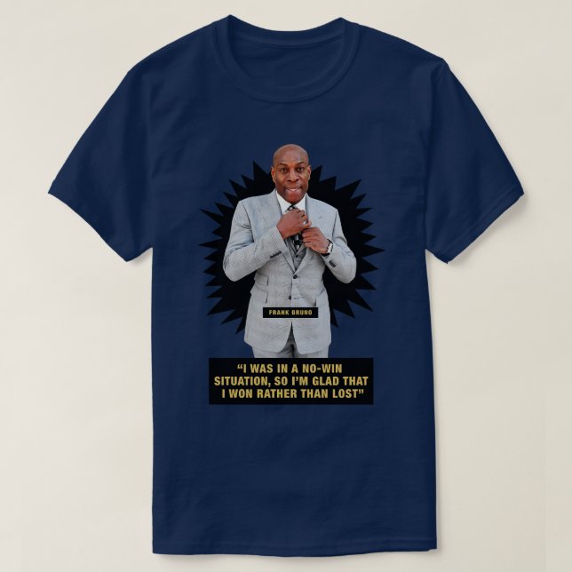 T-shirt Frank Bruno (Design devant)