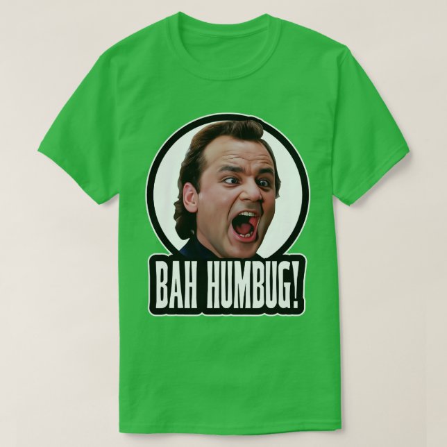 T-shirt Frank Cross BAH HUMBUG (Design devant)