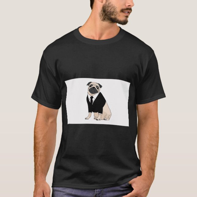 T-shirt Frank le Pug (Devant)