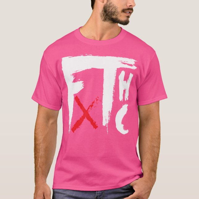 T-shirt Frank Turner Merch Fthc (Devant)